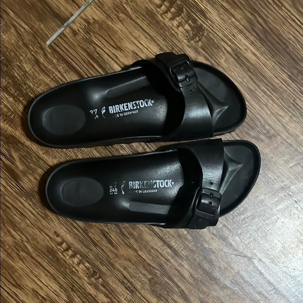 Birkenstock Black Slide Sandals